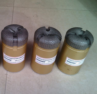 Surface set diamond non coring bits